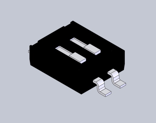 电子器件Dip Switch Half Pitch SMD x2缩略图